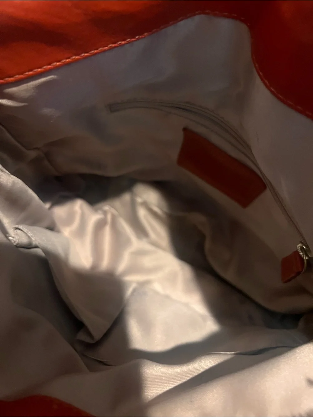 Coach Leather Shoulder Hobo in Burnt Orange